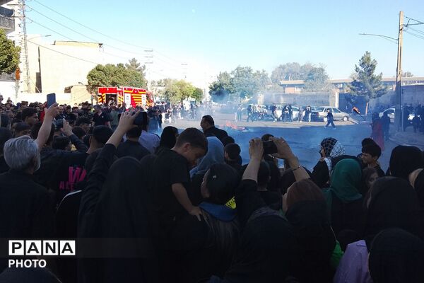 بازسازی خیمه گاه شهدای کربلا در شهرک گلشهر چهاردانگه
