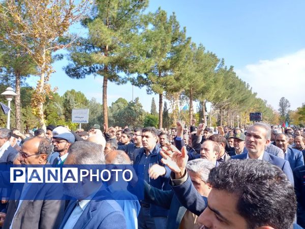 راهپیمایی جمعه خشم در شهرستان کاشمر 