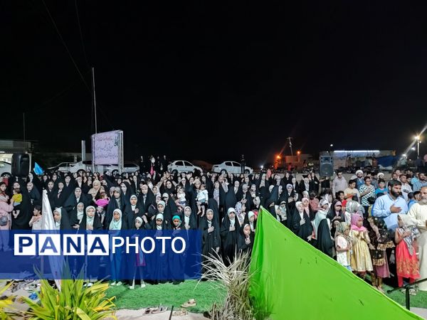  جشن میلاد امام رضا (ع) در جزیره بوموسی