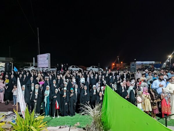  جشن میلاد امام رضا (ع) در جزیره بوموسی