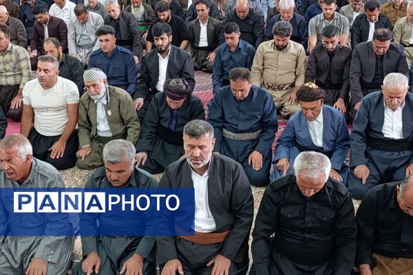 نماز عید سعید قربان در ثلاث باباجانی