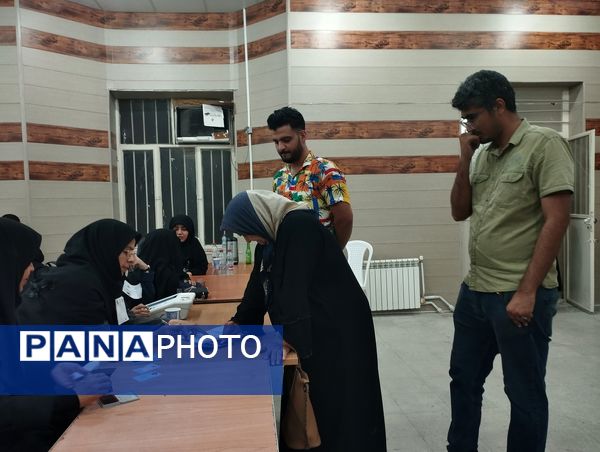 حضور مردم حاجی‌آباد در دور دوم انتخابات ریاست‌جمهوری