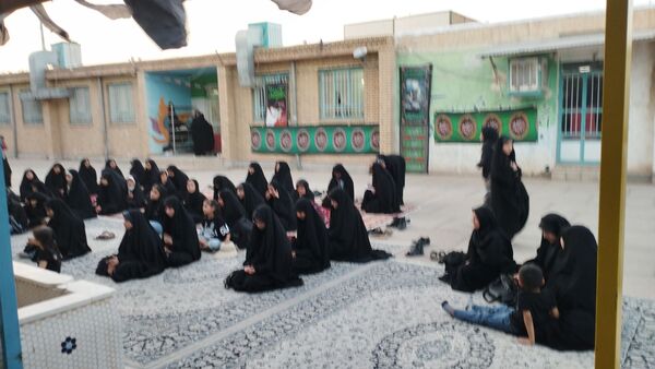 برگزاری هیئت دانش‌آموزی دختران حاج قاسم