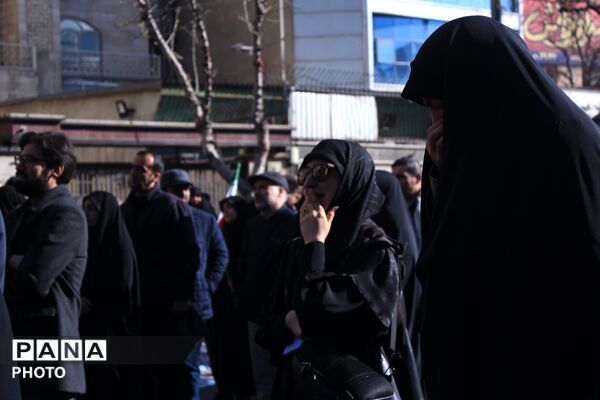 تهران در سوگ رهبر شهید انقلاب