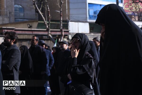 تهران در سوگ رهبر شهید انقلاب