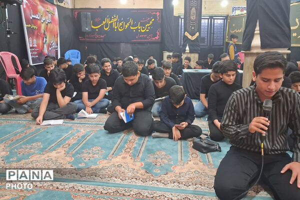 طنین نوای عاشورایی نوجوانان کازرونی در سوگواره «احلی من العسل»
