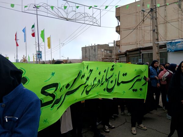 راهپیمایی ۲۲ بهمن ، جلوه‌ای از وحدت و انسجام مردم غیرتمند چاراویماق 