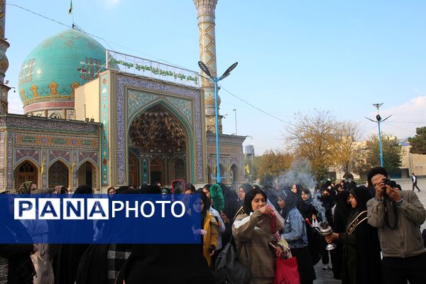 اعزام دانش‌آموزان ناحیه ۴ کرج به اردوی راهیان نور