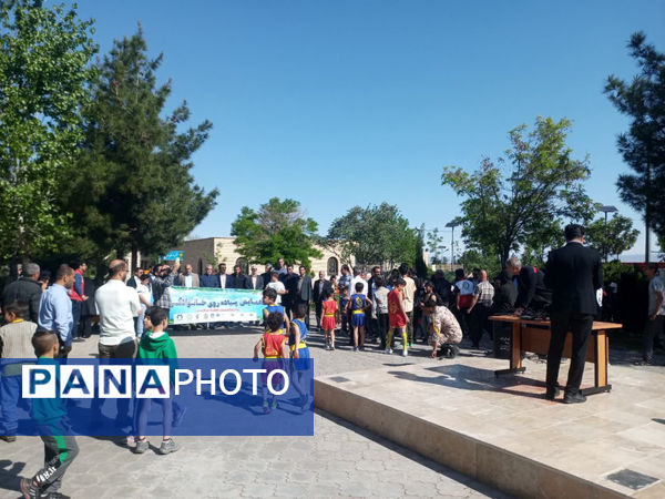 همایش پیاده‌روی خانوادگی در شهر جعفریه قم 