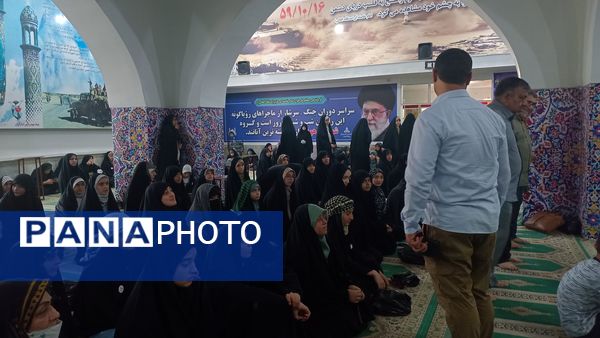 اردو راهیان نور دانش‌آموزان دختر منطقه ۱۸ پایتخت