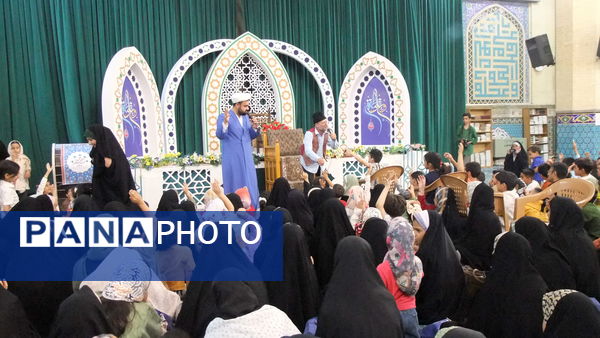 اختتامیه جشنواره تولید محتوا نماز و مسابقه عطر انتظار در امامزاده سیدجعفر یزد