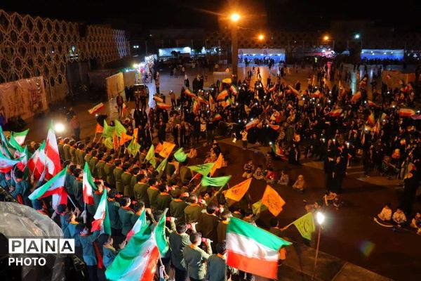 خروشان جمعیت در سراسر مناطق تهران