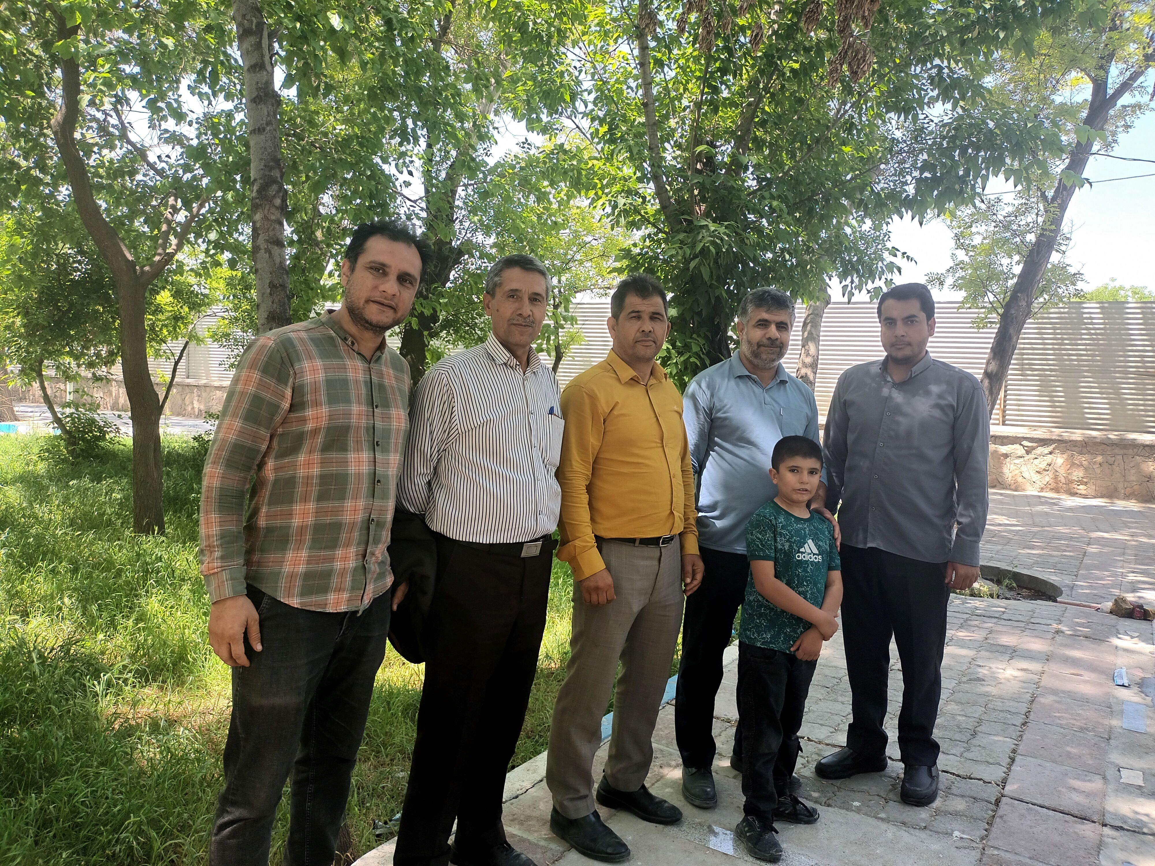 اردوی دانش‌آموزان مدرسه پسرانه مبین در پارک جنگلی شیروان
