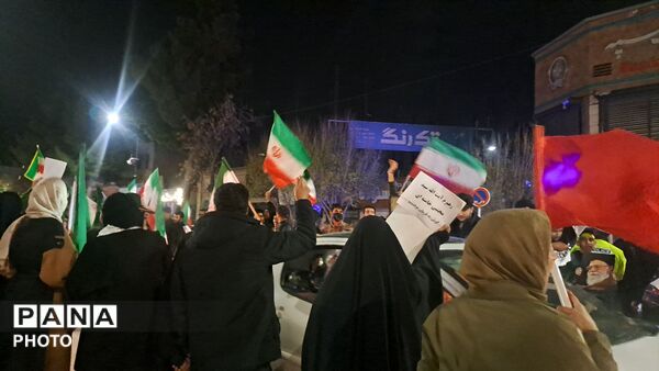 حضور گسترده مردم نیشابور برای بیعت با سید مجتبی حسینی خامنه ای 