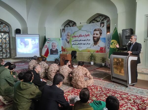 یادواره سردار شهید علیرضا عاصمی و سردار شهید قاسم سلیمانی در زیارتگاه شهید آیت الله سید حسن مدرس