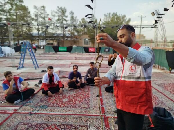 هلال‌احمر کاشمر، توانمندسازی نجاتگران را در اولویت قرار داد