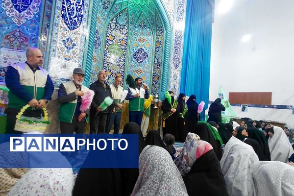آیین معنوی اعتکاف در مسجد جامع بومهن