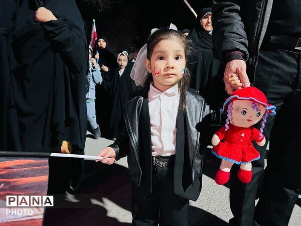 جلوه هایی از حضور باشکوه مردم آشخانه در راهپیمایی