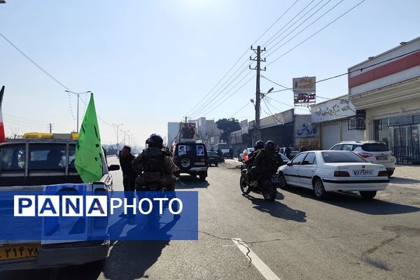 کاروان نمادین ورود حضرت امام خمینی(ره) به میهن اسلامی