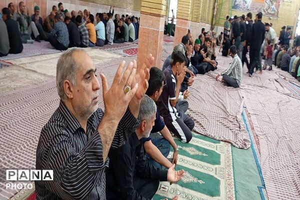 مراسم عزاداری امام رضا علیه السلام در حسینیه شهر بار نیشابور