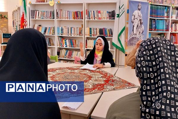 شهریارخوانی کودکان و نوجوانان اهوازی در روز شعر و ادب پارسی