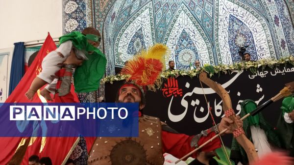 مراسم شیرخوارگان حسینی در مصلی بزرگ امام علی(ع) شهرستان ساوه