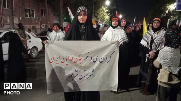 رزمایش «جان‌فدا»؛ نمایش آمادگی مردم نیشابور برای دفاع از کشور