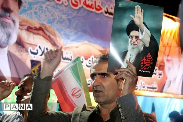 شامگاهی دیگر از حضور گرم مردمان باشتی در تجمعات