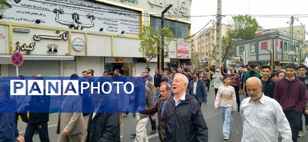 حضور پرشور مردم شهرستان فردیس در راهپیمایی روز قدس 