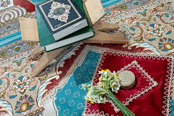 برگزاری مراسم معنوی اعتکاف در شهر صغاد