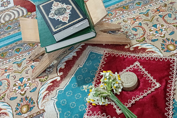 برگزاری مراسم معنوی اعتکاف در شهر صغاد