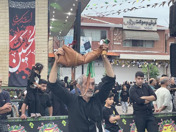 مراسم عاشورای حسینی در انگورستان ملک اصفهان