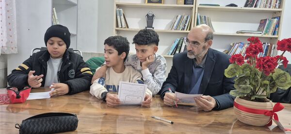 هم اندیشی انجمن خبرنگاری پسران کانون لقمان کاشمر