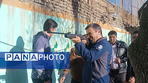 برگزاری مسابقات تیراندازی ویژه دبیران به مناسبت دهه فجر در نیشابور