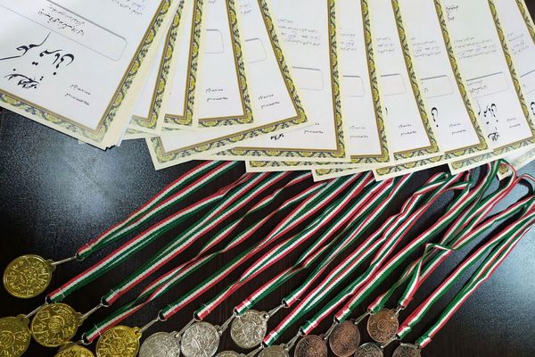 اختتامیه مسابقات شطرنج دختران بهارستان دو