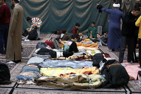 مراسم اعتکاف دانش آموزی در مسجد اعظم و مصلای قدس قم