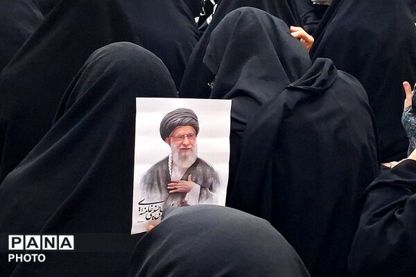 عزاداری شهادت رهبر انقلاب ویژه دانش آموزان کاشمری