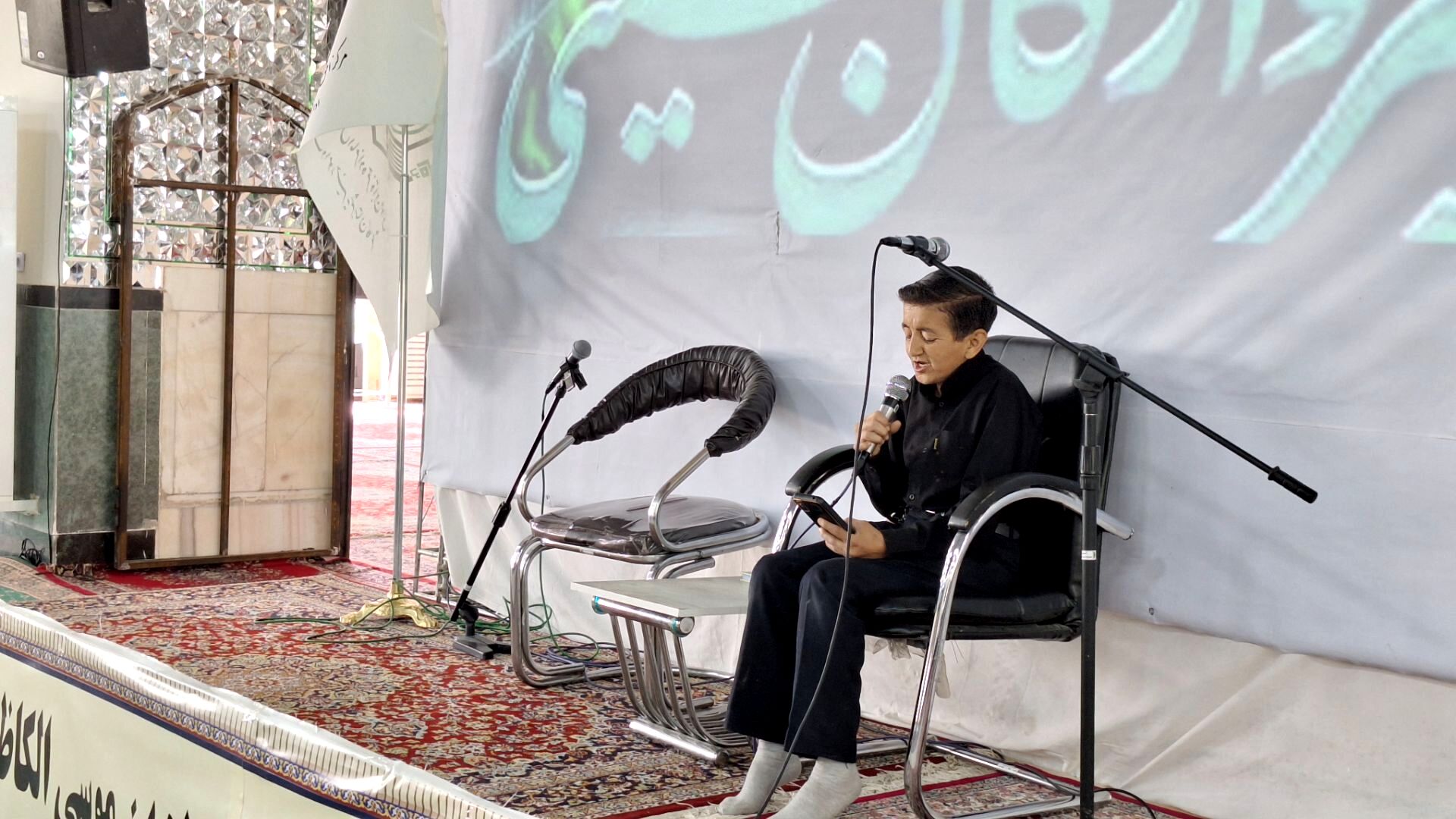 همایش شیرخوارگان حسینی در شهرستان کاشمر