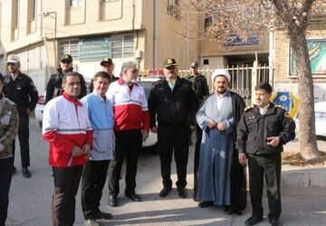 دبیرستان اندیشه نفیس فیروزکوه میزبان مانور سراسری زلزله و ایمنی شد