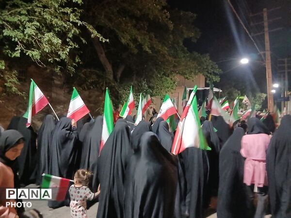 نود و دومین شب ایستادگی مردم زیبادشت در بیعت با آرمان‌های انقلاب