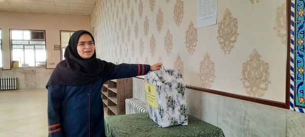 برگزاری انتخابات شورای دانش‌آموزی در دبیرستان شاهد طالقانی