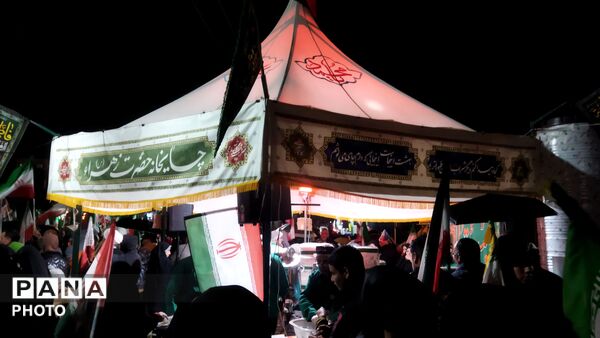 چایخانه هیئت الزهرای نیشابور در پانزدهمین روز از سال ۱۴۰۵