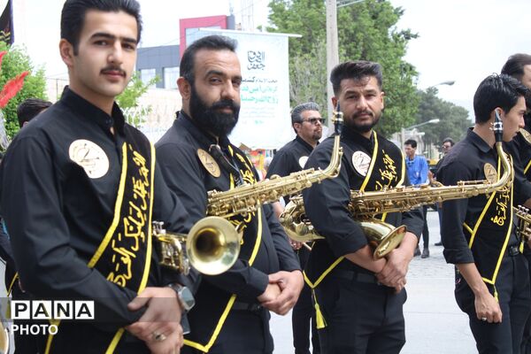 عزاداری باشکوه شهادت امام صادق (ع) در نیشابور