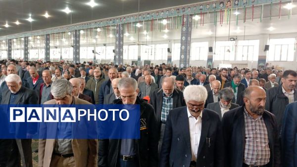 نماز عید فطر در فریدونکنار 