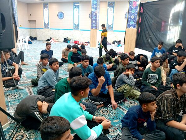 مراسم پر فیض اعتکاف در شهرستان خانمیرزا 