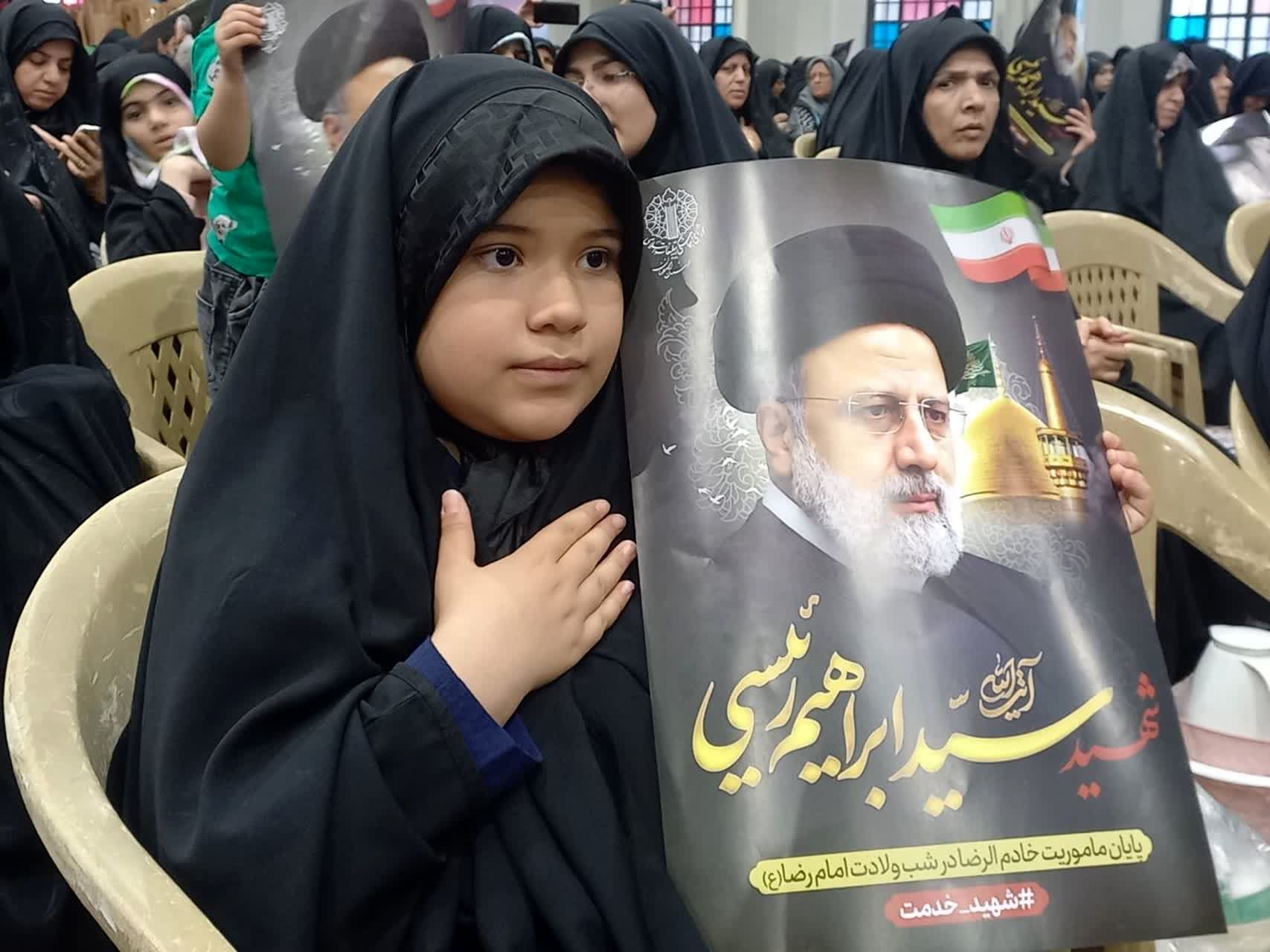 مراسم بزرگداشت شهید جمهور سید ابراهیم رئیسی و هیات همراه در سالن گلستان شهدای اصفهان