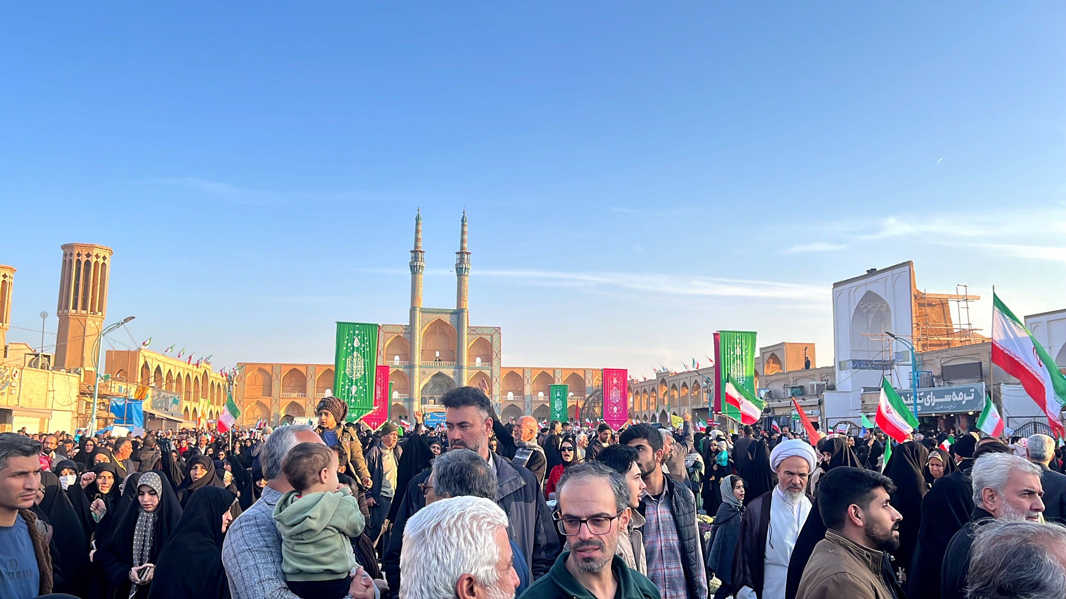 مردم یزد؛ صدای وفاداری به ایران 