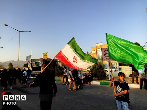 قدم های اربعین، این بار به عشق ایران