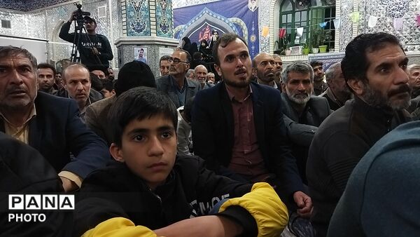 اجتماع بزرگ مردم نیشابور در پی محکومیت حمله رژیم صهیونسیتی و آمریکای جنایتکار به ایران 