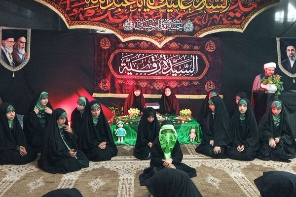 مراسم شهادت حضرت رقیه (س) در مسجد جامع شهرستان درگزین